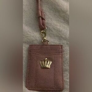 New Wot Juicy Couture Original Leather Woman Card Holder.
